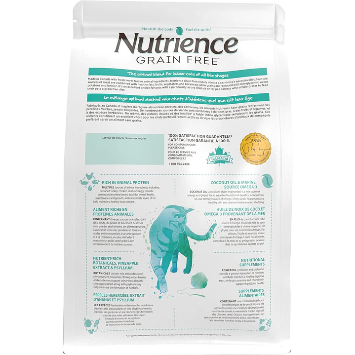 Nutrience Grain Free Indoor - Imagen 2