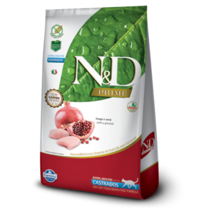 N&D Prime Feline Castrado Pollo Granada